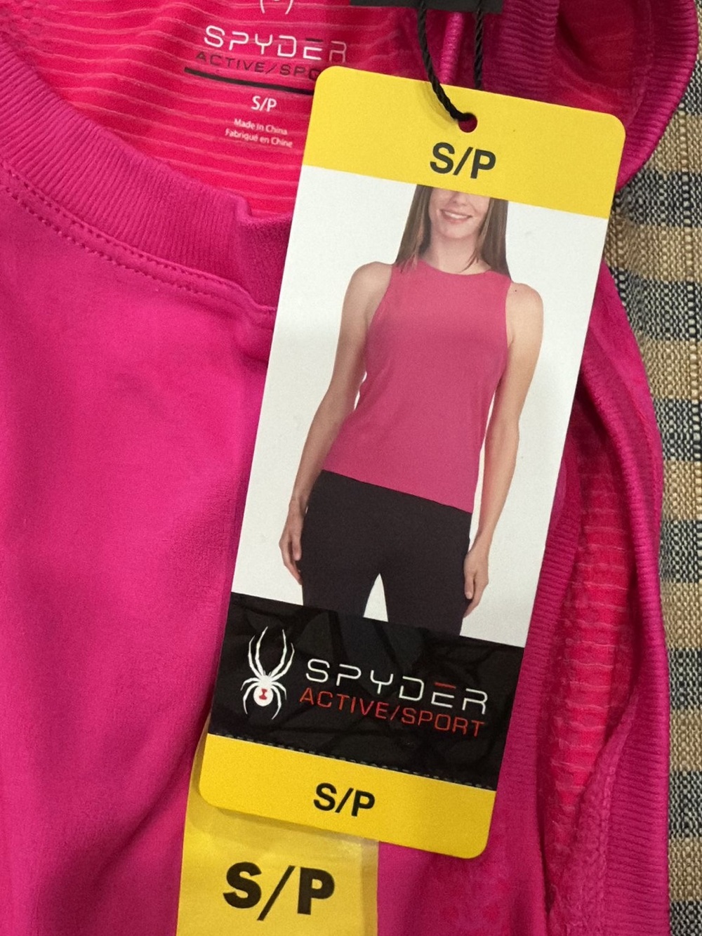 Spyder Women's Active Tank Top - Hot Pink